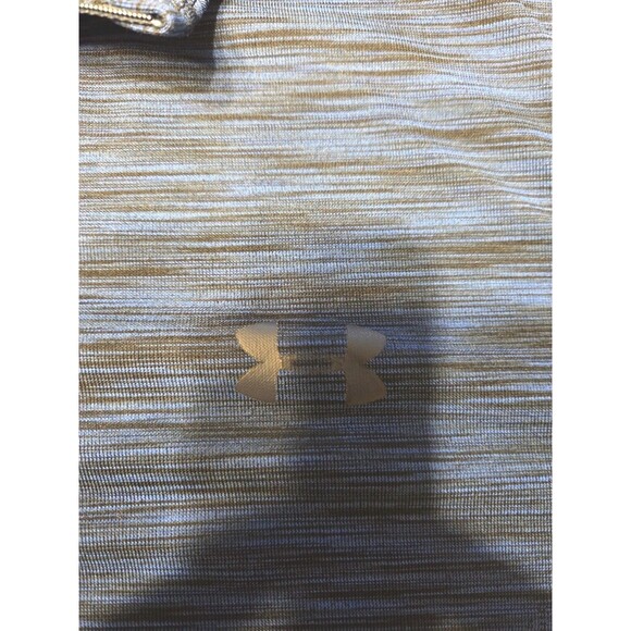 Under Armour Threadborne 1/4 Zip Pullover Men's XL Blue Fitted HeatGear Golf Run - Picture 3 of 3